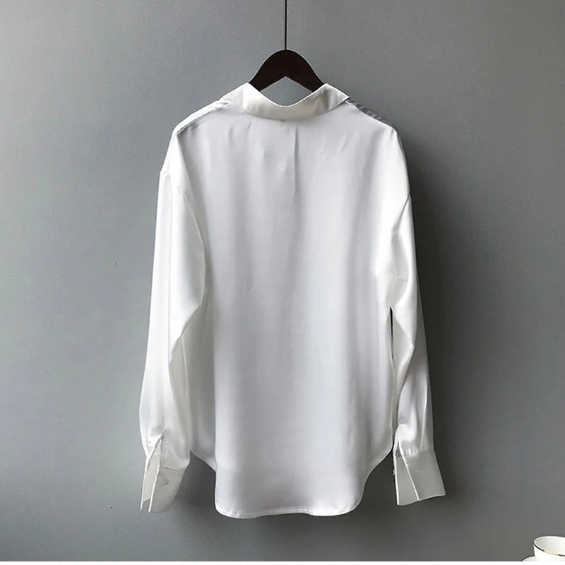 Button Up Silk Shirt