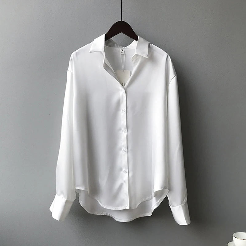 Button Up Silk Shirt