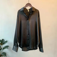 Button Up Silk Shirt