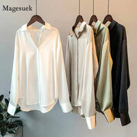 Button Up Silk Shirt